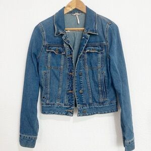 Free People Denim Jacket Small